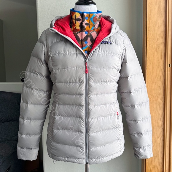 Patagonia Hi-Loft Down Hoody Jacket Small Drifter Gray 600-fill power down S - Picture 1 of 15